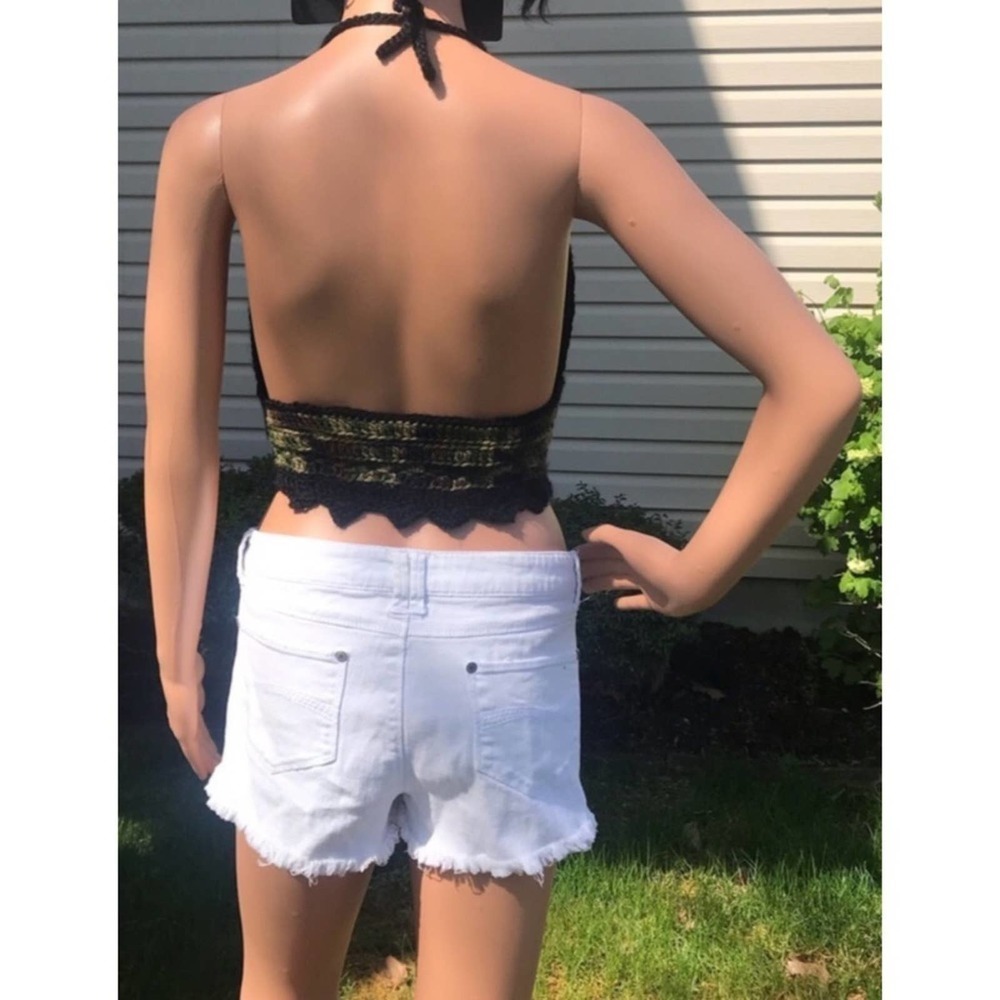 Blue Asphalt, white denim shorts Jr. 13 - Picture 4 of 4